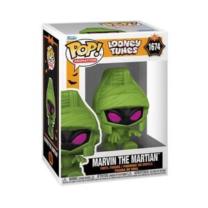 Marvin the Martian Funko Pop #1674 Looney Tunes Animation Vinyl Figure Vaulted